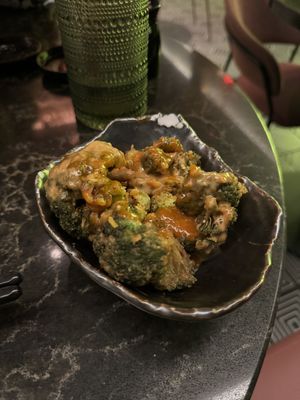 Bang bang broccoli  at PLANTA Queen in Washington