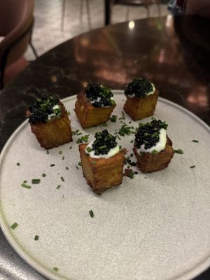 1000 layer potatoes  at PLANTA Queen in Washington