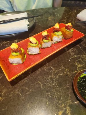 Crispy Rice at PLANTA Queen in Washington