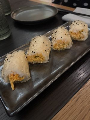 Crab roll  at PLANTA Queen in Washington