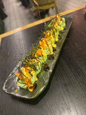 Red dragon- the best roll  at PLANTA Queen in Washington