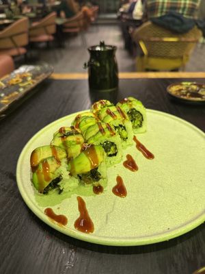 Dragon roll  at PLANTA Queen in Washington