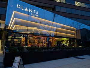 Outside at PLANTA Queen in Washington