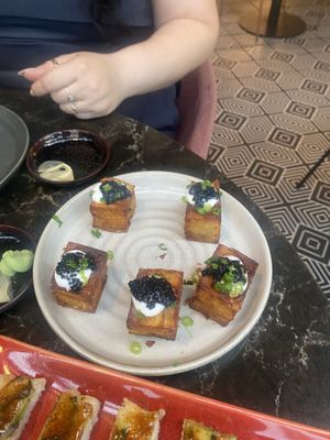 1000 layer crispy potatoes  at PLANTA Queen in Washington