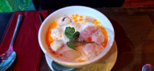 Tom khah at Siam Cafe in Bowness-on-windermere