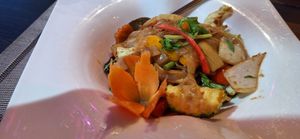Drunken Noodles 🍜 🌶 at Siam Cafe in Bowness-on-windermere