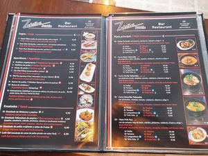 Menu at Zukithai Fusion Bar Restaurant in Benalmadena