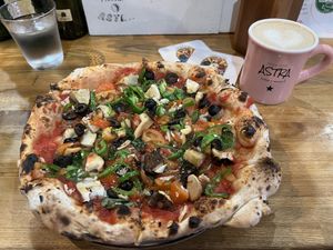  at Pizzeria Astra in Noboribetsu