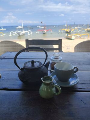 Masala Chai on oat milk at Lilla Pantai in Denpasar