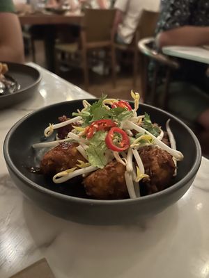 Vegan cauliflower  at Lotus in Highgate