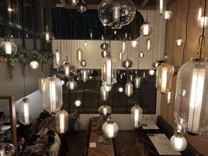 Beautiful lights  at Lotus in Highgate