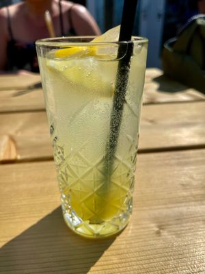 Limoncello Spritz at Van Houten Strandbar in Breskens