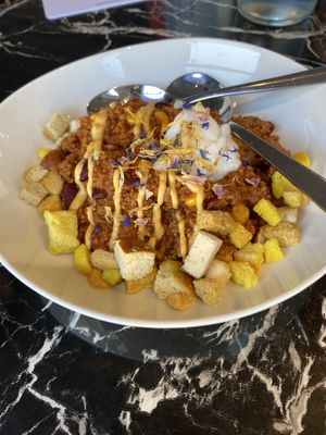 Chili sin carne  at Organic Garden Eatery - Studio Odeonsplatz by Mercedes-Benz  in Munich