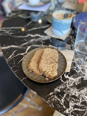 Banana bread  at Organic Garden Eatery - Studio Odeonsplatz by Mercedes-Benz  in Munich
