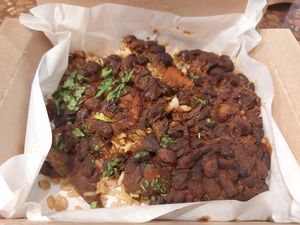 Black beans & rice at LEON in South West London