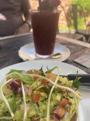   at Lemon Thyme Cafe in Pai