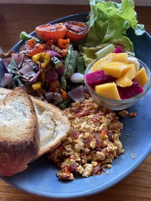   at Lemon Thyme Cafe in Pai