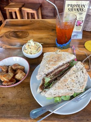   at Lemon Thyme Cafe in Pai