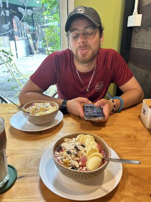   at Lemon Thyme Cafe in Pai