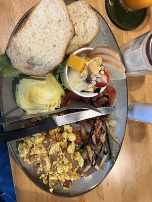 Veggie breakfast  #Veganuary at Lemon Thyme Cafe in Pai