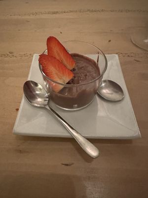 Chocolate mousse  at Grado Babo in Berlin