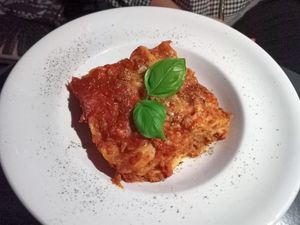 Lasagna at Grado Babo in Berlin