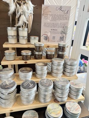 Vegan body items  at Dream Bowlz in Hercules