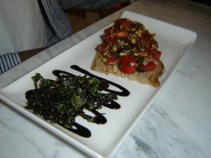 Bruschetta, photo taken in 2012 at The Hive in West London