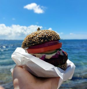  at Blue Point Falafel & Coffee in Yomitan