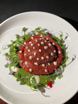 Royal trumpet ragu ravioli  at Third Kingdom in New York City