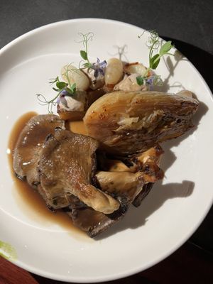 Blue oyster  at Third Kingdom in New York City