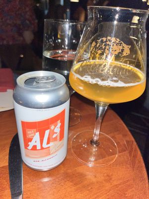 Non-alcoholic beer   at Third Kingdom in New York City