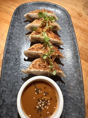 Lion’s Mane dumplings   at Third Kingdom in New York City