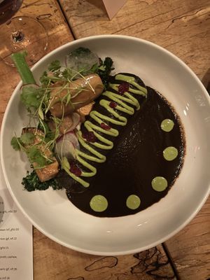 Black pearl oyster at Third Kingdom in New York City