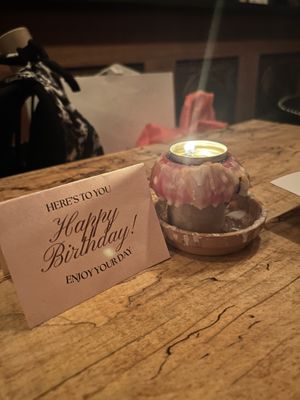 Birthday celebration at Third Kingdom in New York City