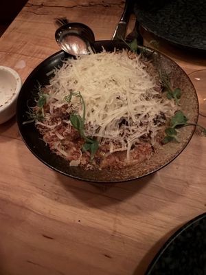 “Mac and cheese"  at Third Kingdom in New York City