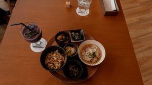   at W Holistic Cafe in Osaka