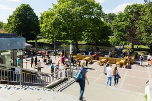  at Park Café Planten un Blomen in Hamburg
