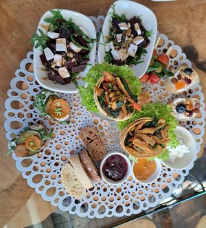vegan high tea at Bagels & More in Ijsselstein