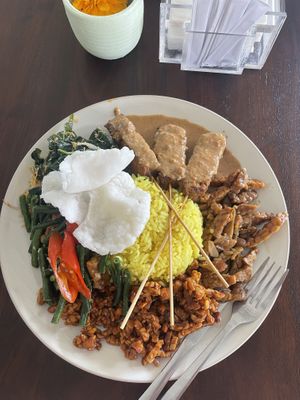 Nasi campur   at Warung Local in Pecatu