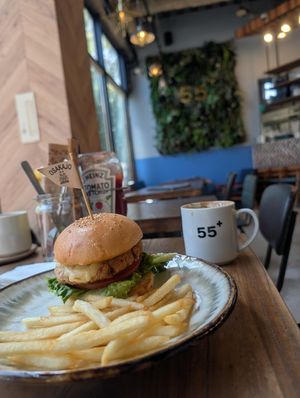  at 55+ カフェ in Osaka