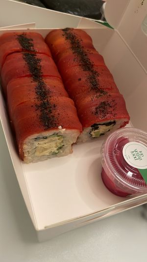 Vegan sushi   at Dobro Top Vegan   in Dubai