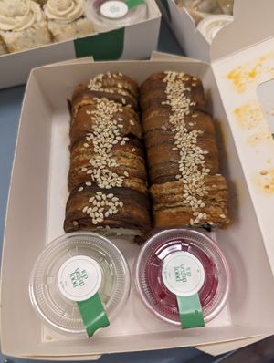 Unagi/eggplants #Veganuary at Dobro Top Vegan   in Dubai