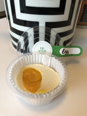 Vegan egg  at Dobro Top Vegan   in Dubai