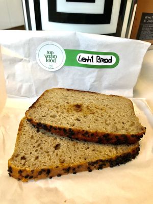 Lentil bread  at Dobro Top Vegan   in Dubai