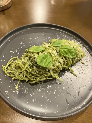 Pesto pasta  at Dobro Top Vegan   in Dubai