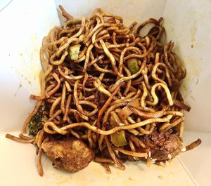 Yaki noodles  at Dobro Top Vegan   in Dubai