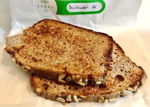 Buckwheat bread at Dobro Top Vegan   in Dubai