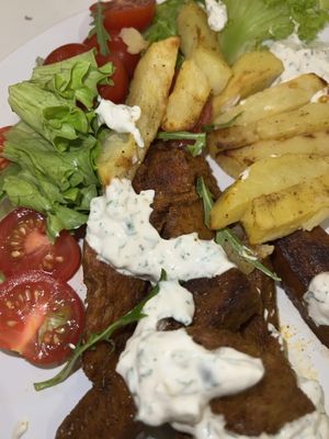 Gyros shawarma 😍  at Dobro Top Vegan   in Dubai