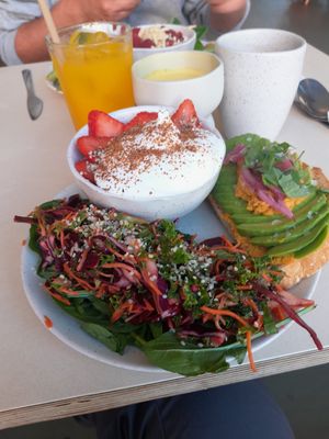 Vegan blogger at Baryl in Copenhagen